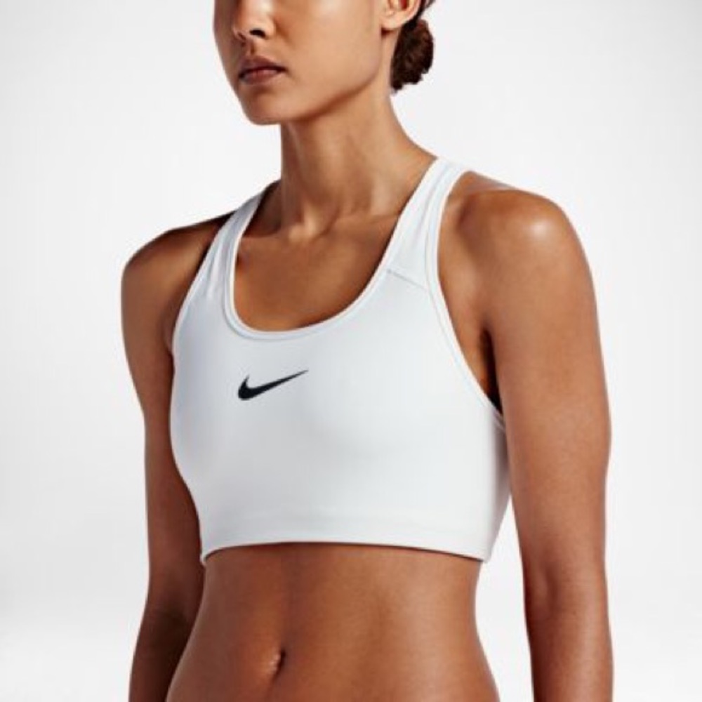White Nike Sports Bra